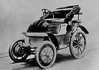 El Lohner-Porsche eléctrico presentado en 1900.