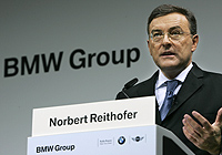 Norbert Reithofer, presidente ejecutivo de BMW.
