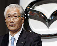 El presidente de la compañía automovilística Mazda, Hisakazu Imaki. (Foto: AP)