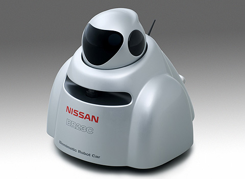 El Bio-mimetic Car Robot Drive o BR23C, vehculo de Nissan con sistema anticolisin inspirado en el vuelo de la abejas.