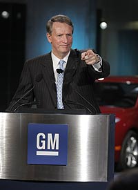Rick Wagoner, presidente de General Motors