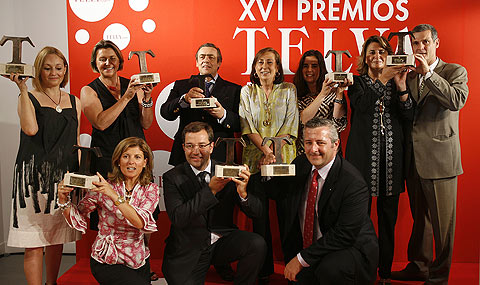 Retrato de los galardonados en la XVI edicin de los premios de Motor de Telva. (Foto: Begoa Rivas)