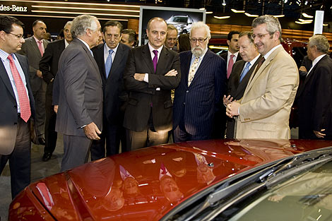 Acto de inauguracin de la edicin de 2008 del Saln del Automvil de Madrid