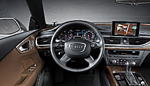 Al volante del Audi A7 Sportback