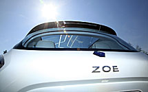 Al volante del Zoe, un nuevo Renault elctrico