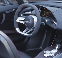 Audi e-tron Spyder, exhibicin de podero
