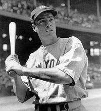 Joe DiMaggio (Foto: cortesa de National Baseball Hal)