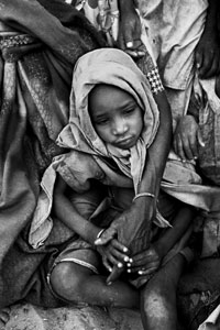 Campo de refugiados de Darfur (Foto: Marcus Bleasdale / IPG)