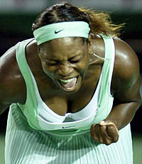 Serena Williams celebra su victoria frente a la china Na Li en el Open de Australia (Foto: EFE)