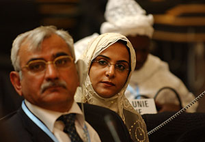 Asistentes a la Asamblea de la OMS. (Foto: Peter Williams | WHO)