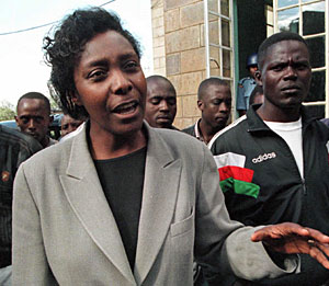 La ministra de salud, Charity Ngilu, en una imagen de archivo. (Foto: Reuters | C. Dufka)