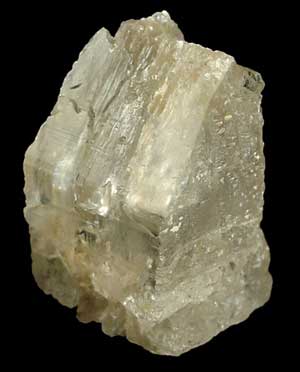 Ilustración de un mineral de petalita de donde se extrajo litio por primera vez.
