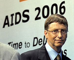 Bill Gates en la jornada inaugural del Congreso Mundial de sida. (Foto: REUTERS)