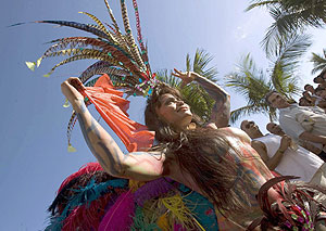 Primer desfile en el carnaval de Ro de Janeiro. (Foto: EFE)