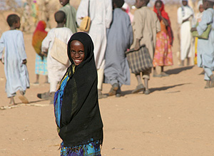 Una nia de Darfur (Foto: AP | Alfred de Montesquiou)