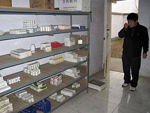 Frmacos antirretrovirales en un pueblo de China. (Foto: Reuters | Chris Buckley)