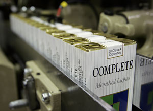 Cadena de produccin de cigarrillos (Foto: Robert Sorbo | REUTERS)