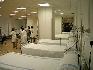 Hospital Prncipe de Asturias de Alcal de Henares. (Foto: El Mundo)