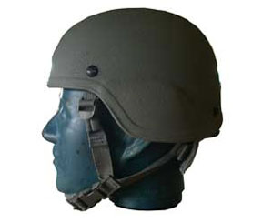 Uno de los cascos para soldados. (Fotos: Symbex)