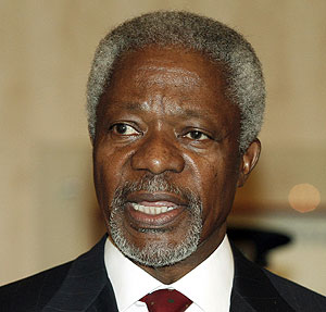 Kofi Annan. (Foto: AP)