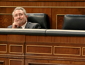 Soria, en una comparecencia reciente en el Congreso. (Foto: Alberto Cullar)