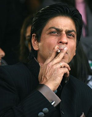 El actor Shah Rukh Khan, durante un partido de polo. (Foto: AFP)
