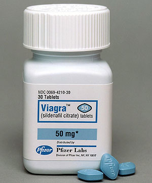 Un bote de Viagra. (Foto: Pfizer)