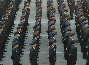 Incorporacin de 242 policas nacionales para Catalua el pasado mes de marzo (Foto: Antonio Moreno)
