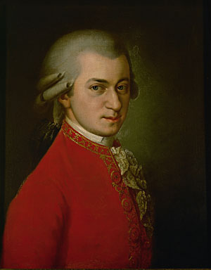Wolfgang Amadeus Mozart. Retrato pstumo por Barbara Krafft (1819). (Foto: Erich Lessing)