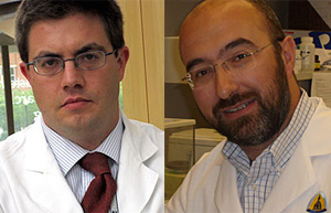 Antonio Jimeno (izqda.) y Manuel Hidalgo (dcha.) (Foto: Grupo Hospital de Madrid | J.L. Serna)