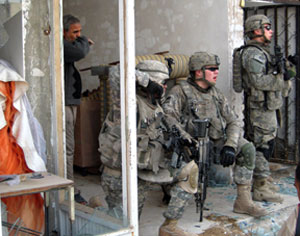 Soldados americanos en Bagdad. (Foto: AFP | Ahmad Al-Rubaye)