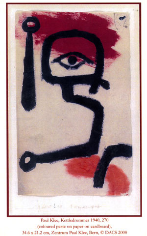 Paukenspieler, de Paul Klee. (Foto: Asociacin Espaola de Esclerodermia)