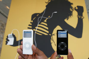 Modelos de iPod. (Foto: Ap)