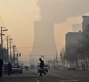 Central de carbón en Shenyang, China. (Foto: AP)