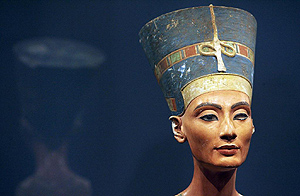 Busto de Nefertiti. (Foto: AFP)