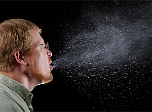 Esta imagen a cmara lenta muestra porqu hay que cubrirse al estornudar (Foto: CDC | B. Judd)