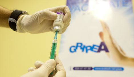 Campaa de vacunacin de la gripe A.| Iaki Andrs