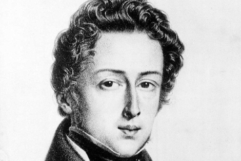 Una imagen de Chopin en su juventud.| Ap