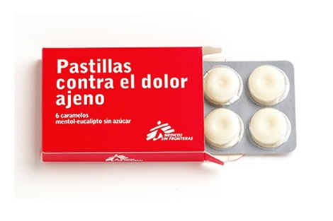 Caja de los comprimidos solidarios.| MSF