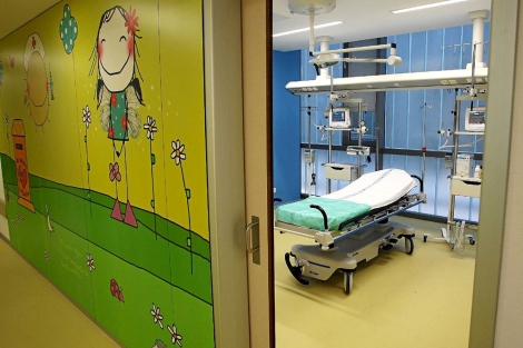 Sección infantil del Hospital del Río Hortega, Valladolid. | El Mundo
