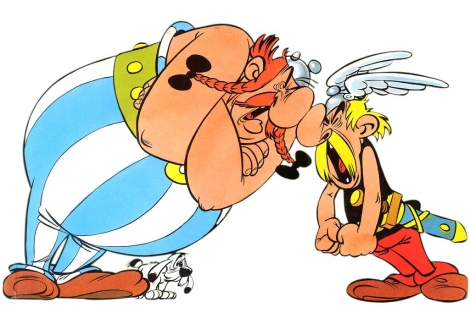 Los personajes Asterix y Obelix.| El Mundo