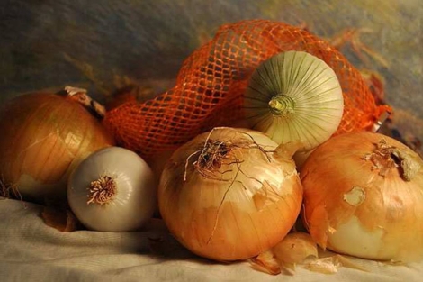 La piel marrón de la cebolla es rica en flavonoides. | Foto: SINC
