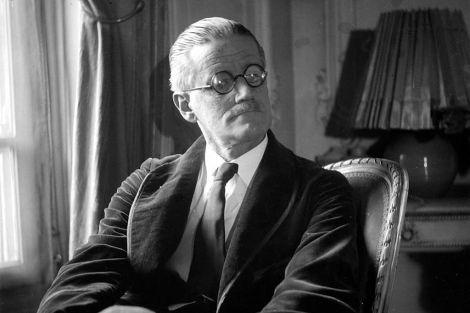 Imagen del escritor James Joyce