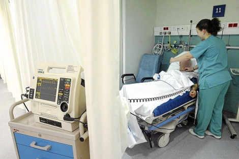 Servicio de urgencias del Hospital Virgen de la Concha de Zamora. | El Mundo