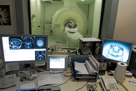 Un servicio de radiodiagnóstico en un hospital de Madrid.| El Mundo