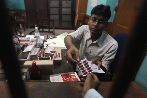 Farmacia de un hospital pblico en la India. | Reuters
