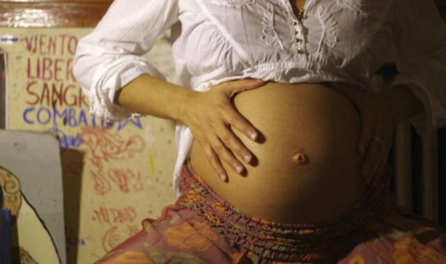 Una mujer embarazada en Argentina. | Stringer