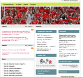 Imagen de la página Web del Ayuntamiento de Pamplona 

