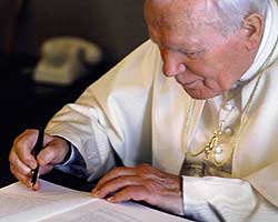 San Juan Pablo II, autor de la encíclica “Ut unum sint”