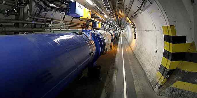 El acelerador de partículas LHC en el CERN de Ginebra